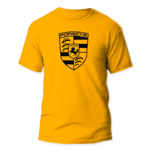 camiseta porshe amarilla